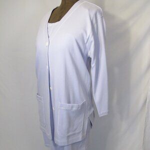 Nicole Summers Lilac cotton sleeveless dress and jacket  XL